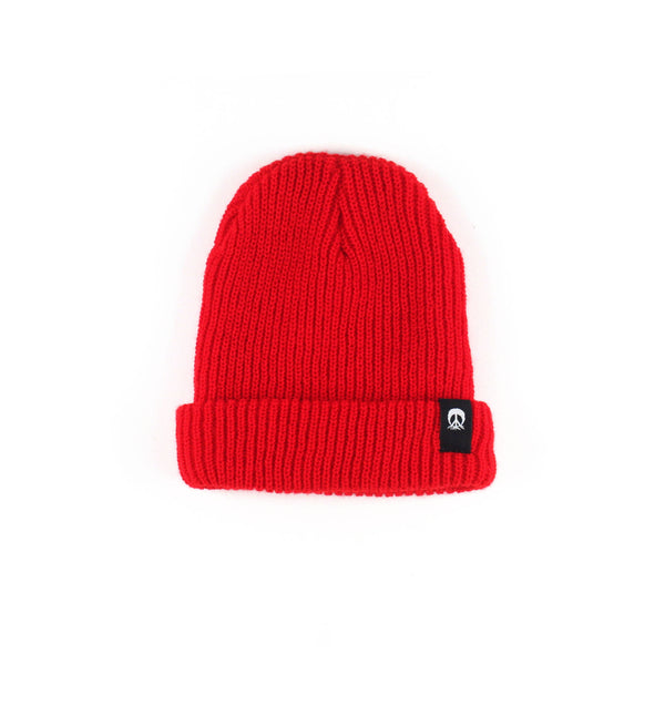 Inside Out Beanie Red